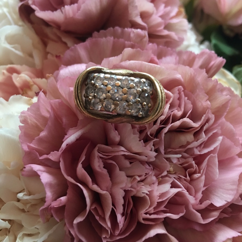 14k Gold Statement Ring